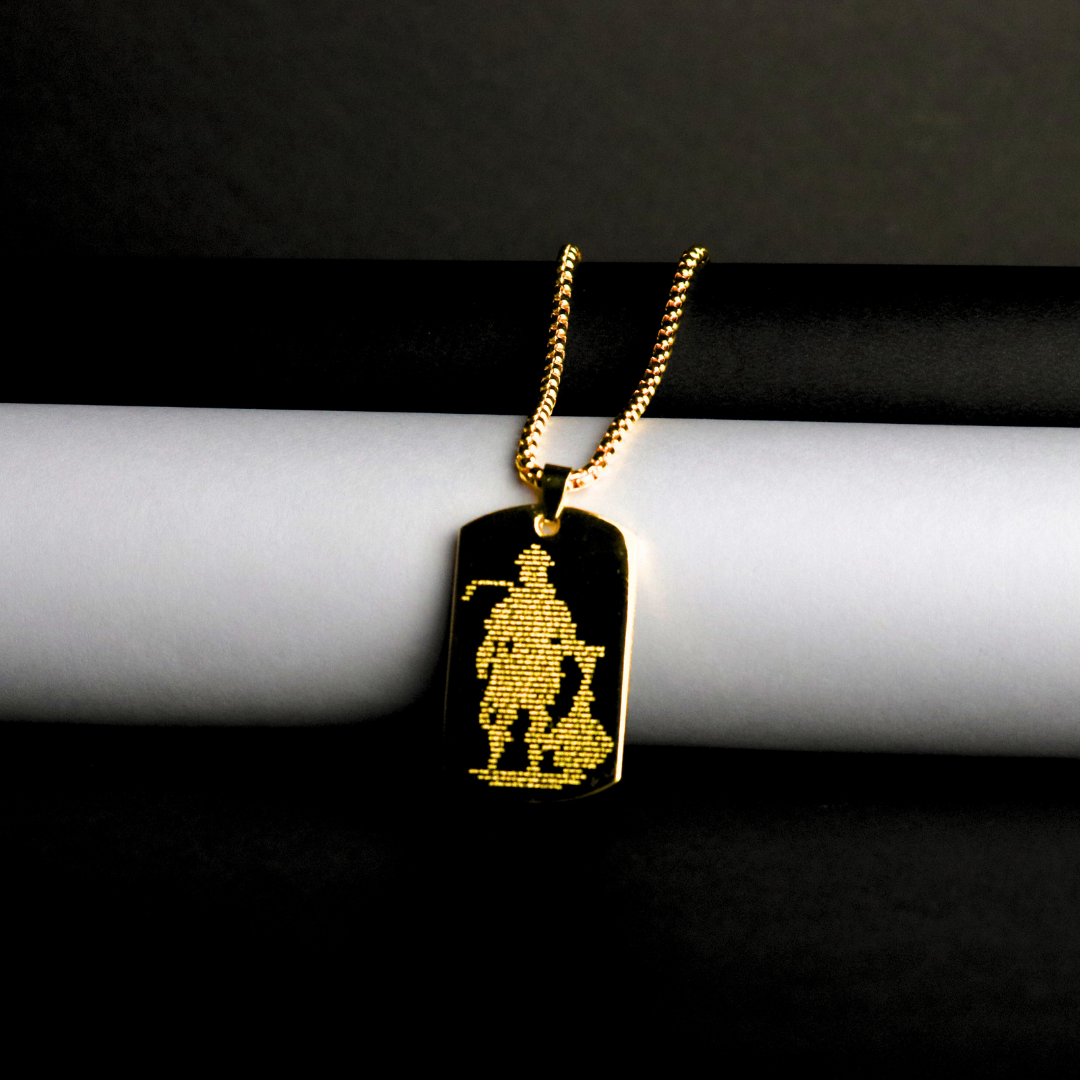 Set of 3 Hanuman Chalisa Locket with Chain