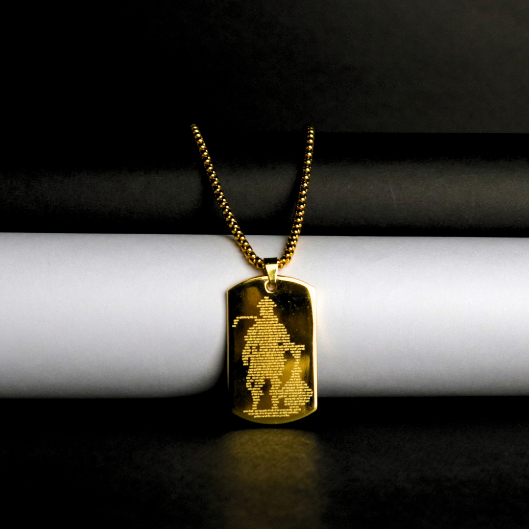 Set of 3 Hanuman Chalisa Locket with Chain