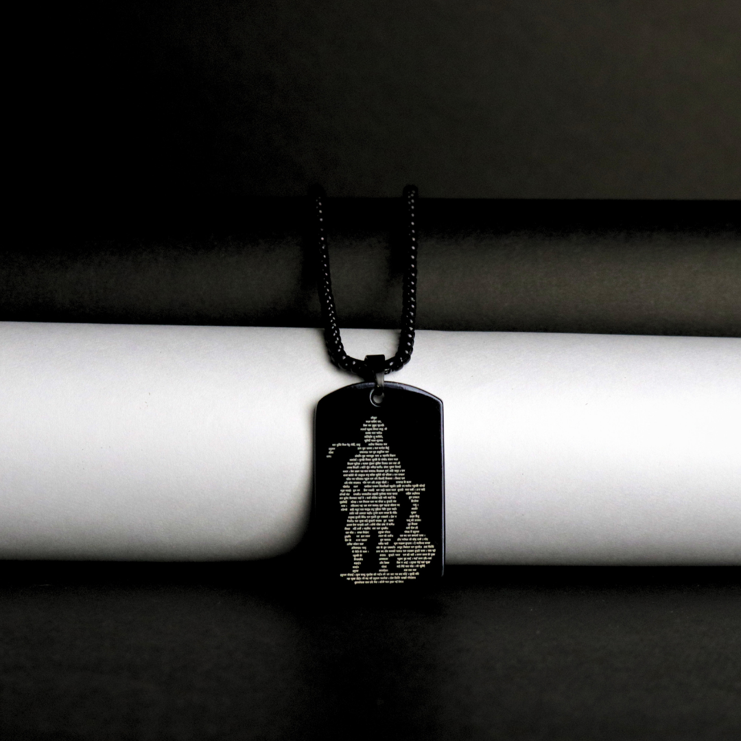 Set of 3 Hanuman Chalisa Locket with Chain