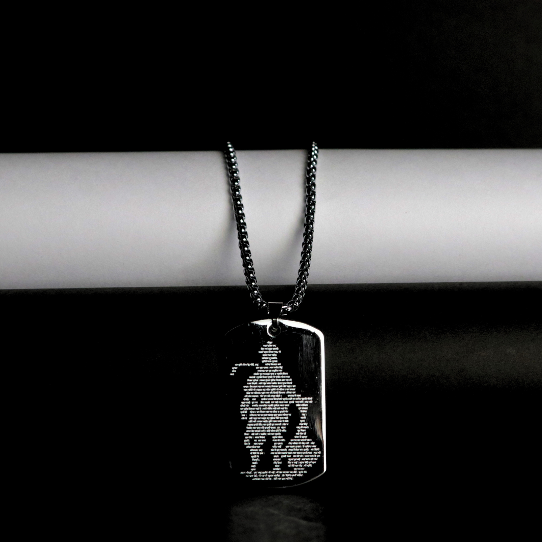 Set of 3 Hanuman Chalisa Locket with Chain