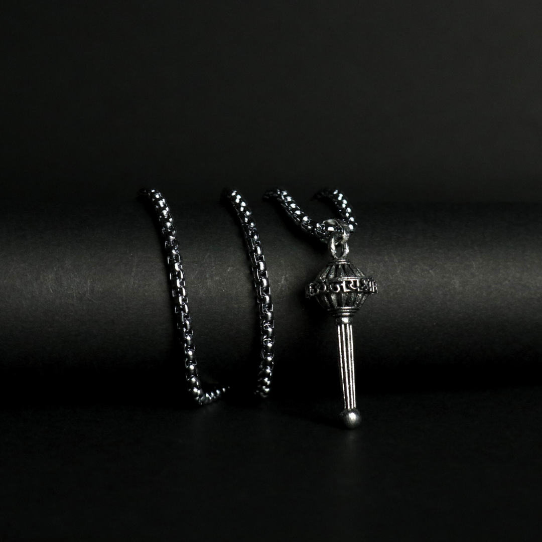 Hanuman Ji Gada Pendant – Victory, Protection & Dharma