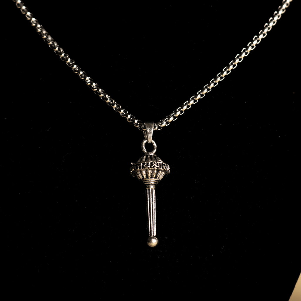 Hanuman Ji Gada Pendant – Victory, Protection & Dharma