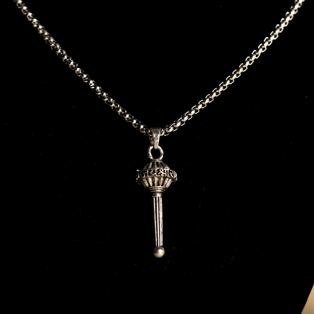 Hanuman Ji Gada Pendant – Victory, Protection & Dharma