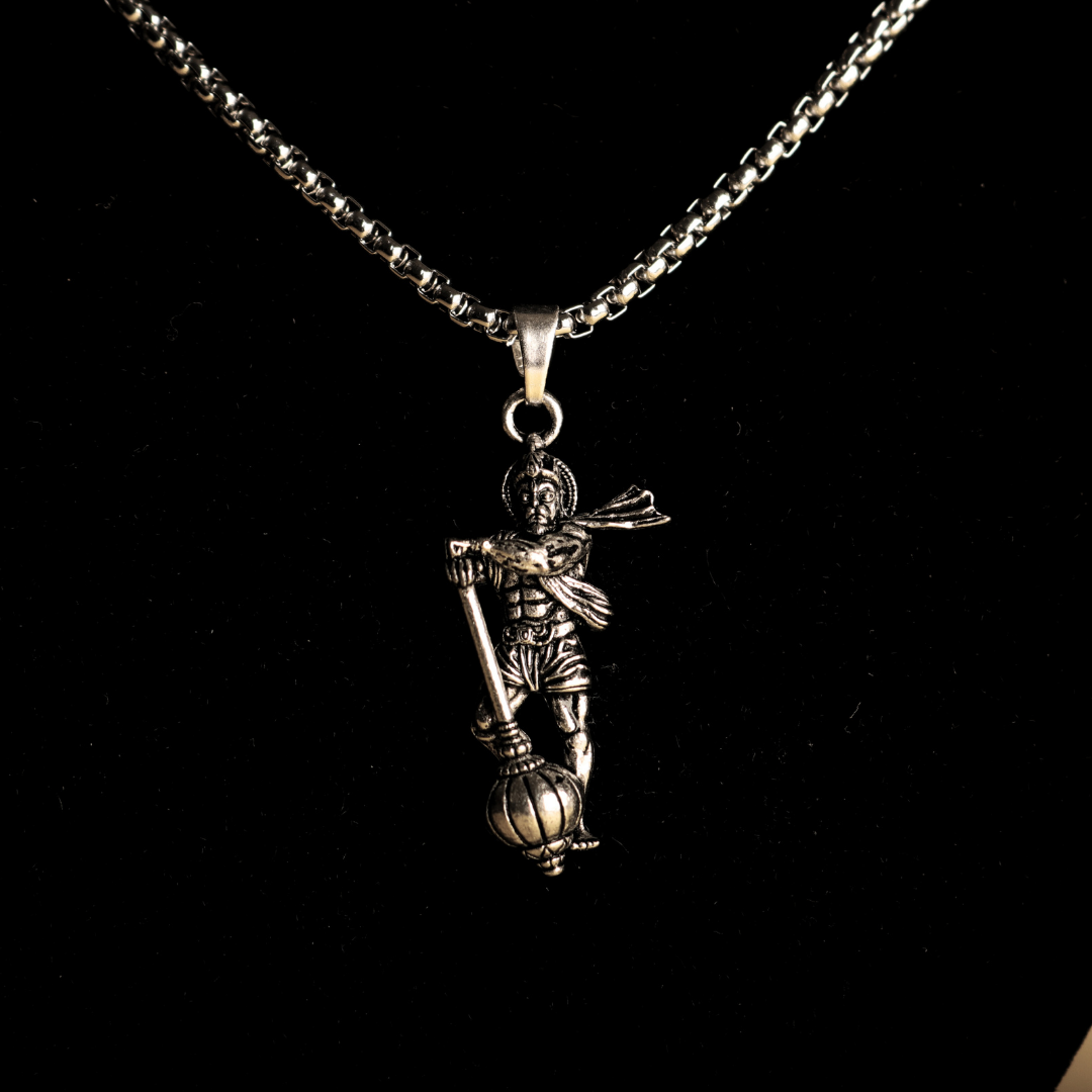 Hanuman with Gada Pendant – Devotion, Loyalty & Fearlessness