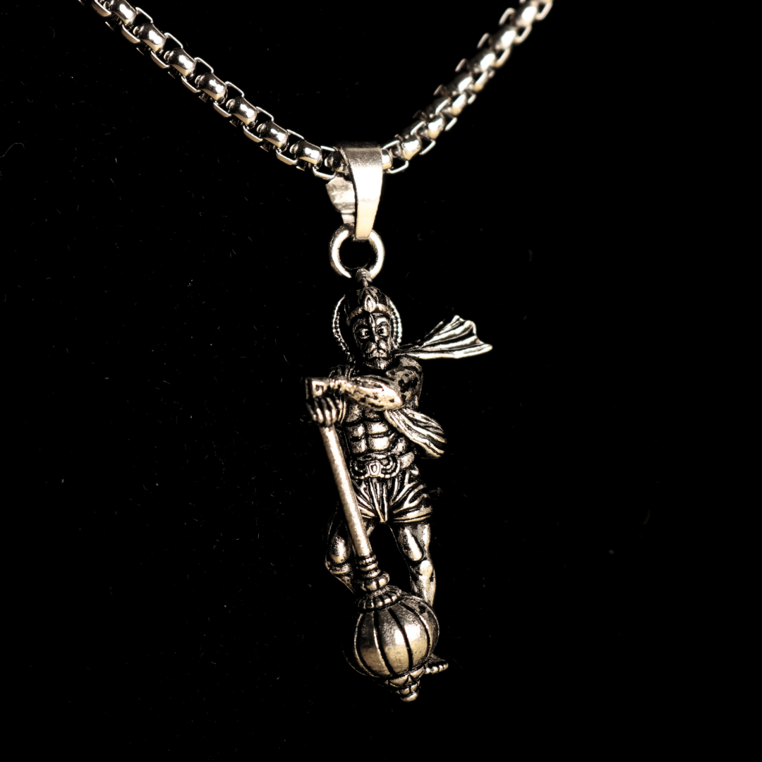 Hanuman with Gada Pendant – Devotion, Loyalty & Fearlessness